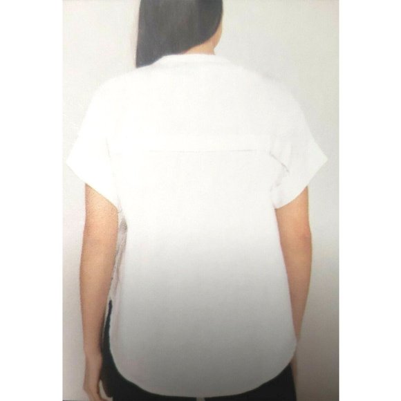 ORIGINAL Nicole Miller V-Neck Women's Blouse - Picture 2 of 2